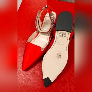 Beautiisoles satin flats. Authentic Italian footwear.